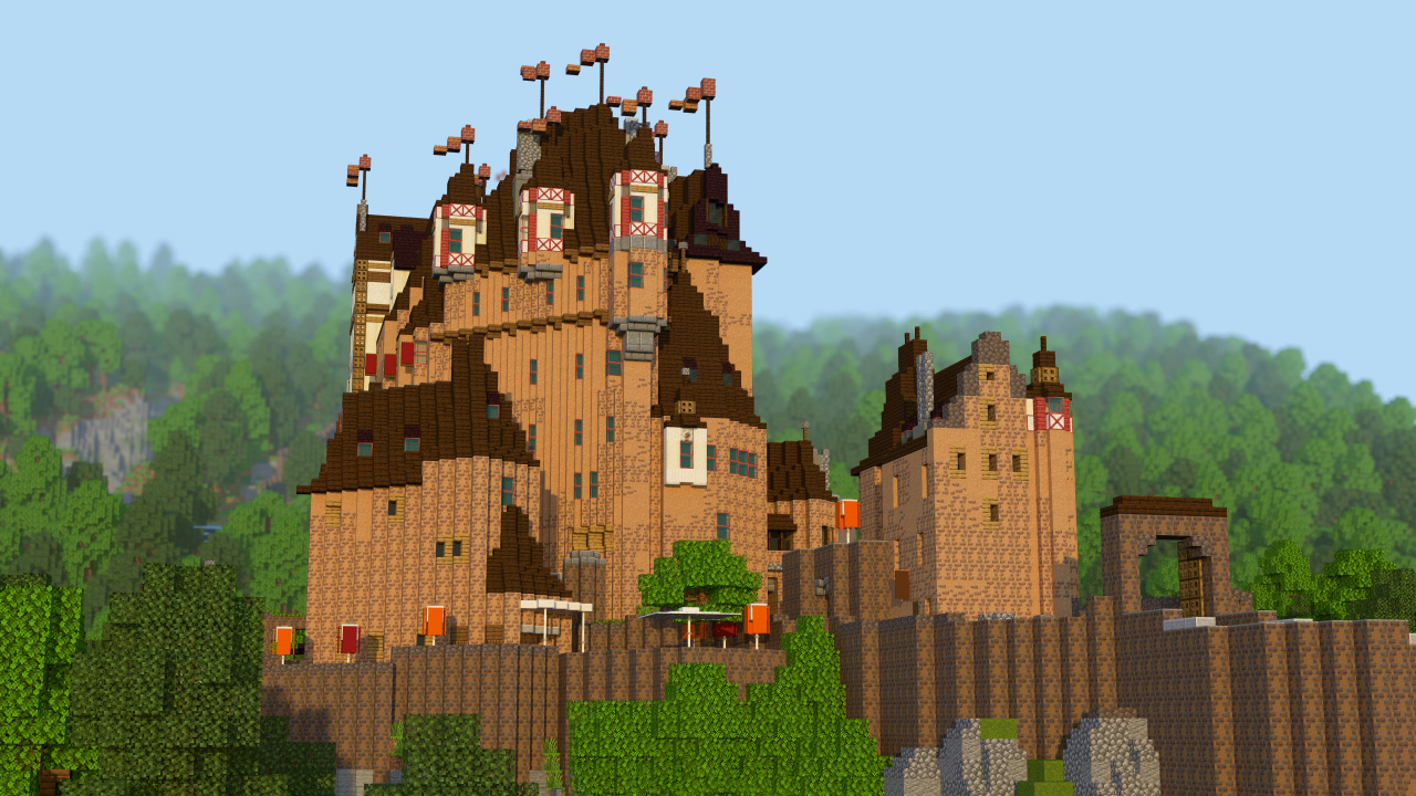 German castle Minecraft Map